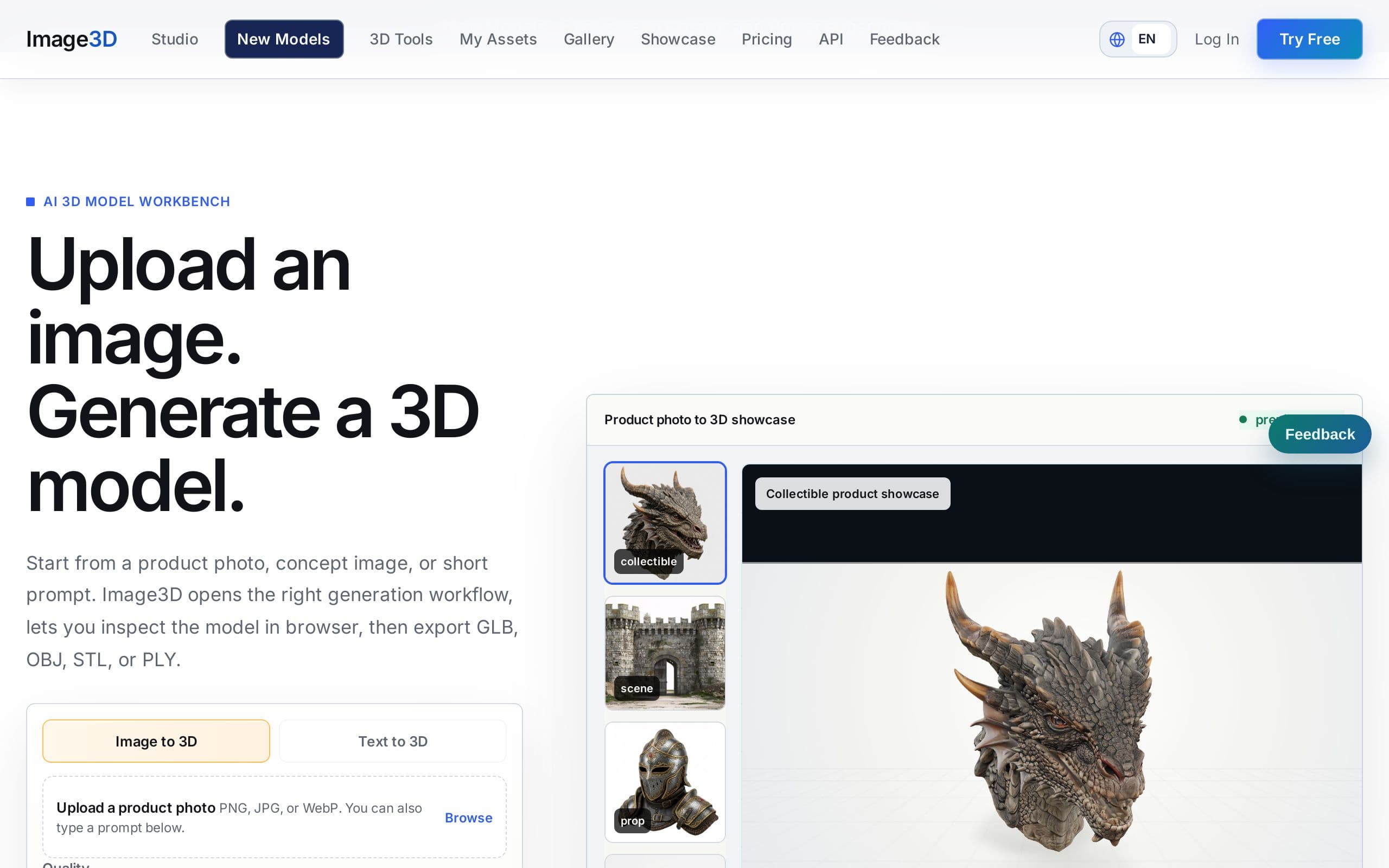 Screenshot of Image3D