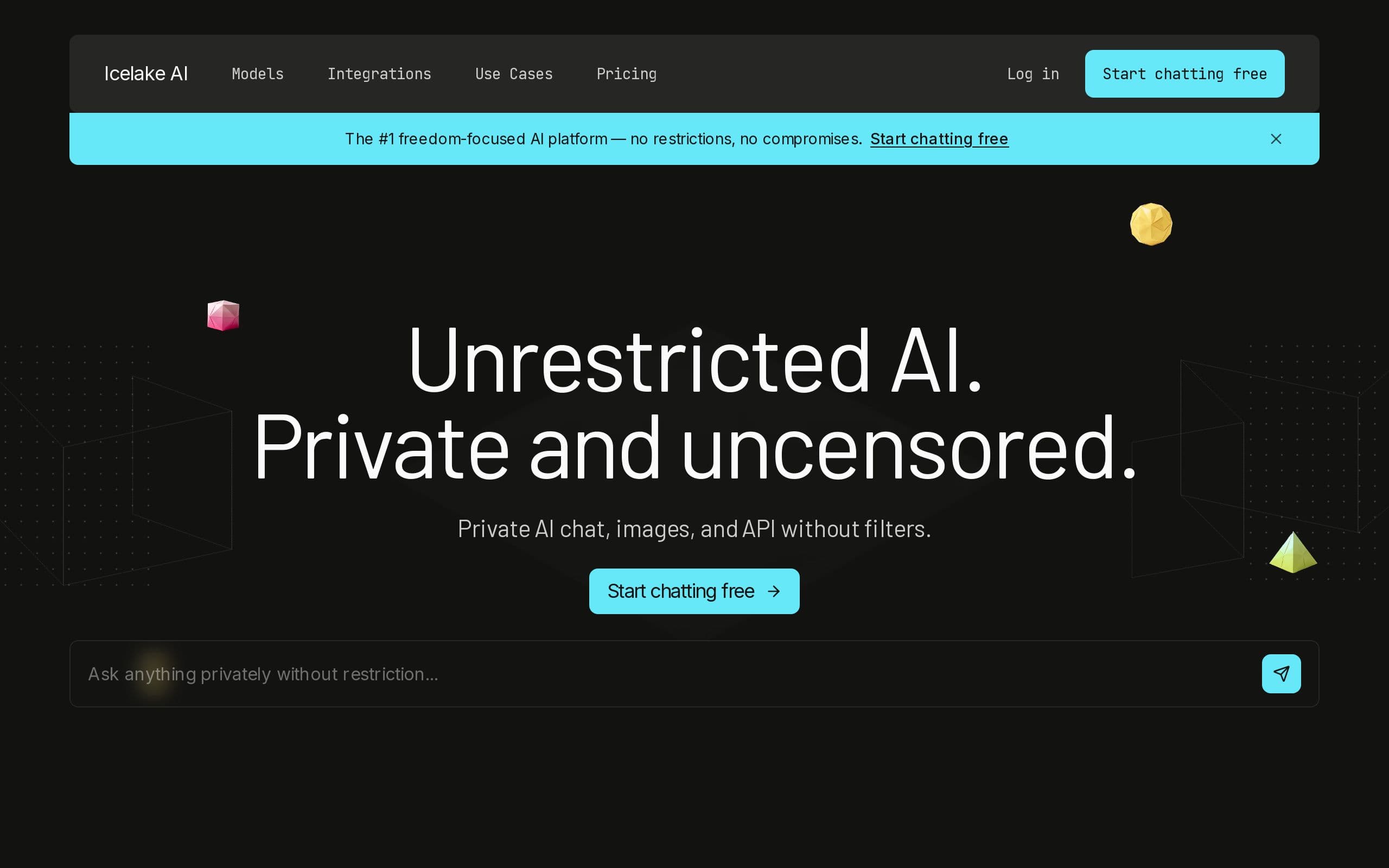 Screenshot of Icelake AI